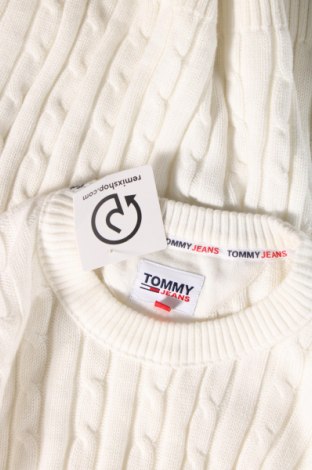 Pulover de bărbați Tommy Jeans, Mărime M, Culoare Alb, Preț 628,29 Lei