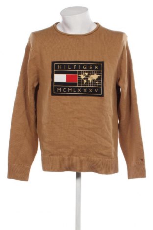 Мъжки пуловер Tommy Hilfiger, Размер M, Цвят Кафяв, Цена 66,85 лв.