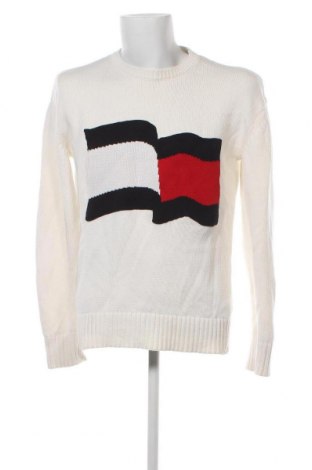 Ανδρικό πουλόβερ Tommy Hilfiger, Μέγεθος M, Χρώμα Λευκό, Τιμή 35,44 €