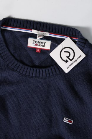 Ανδρικό πουλόβερ Tommy Jeans, Μέγεθος S, Χρώμα Μπλέ, Τιμή 29,54 €