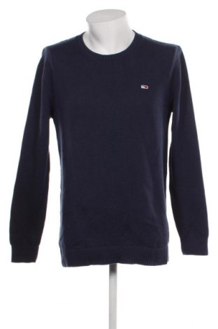 Ανδρικό πουλόβερ Tommy Jeans, Μέγεθος S, Χρώμα Μπλέ, Τιμή 29,54 €