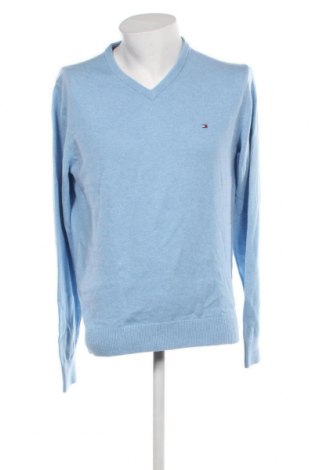 Мъжки пуловер Tommy Hilfiger, Размер XL, Цвят Син, Цена 59,21 лв.