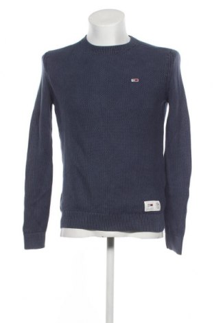 Ανδρικό πουλόβερ Tommy Jeans, Μέγεθος S, Χρώμα Μπλέ, Τιμή 36,62 €