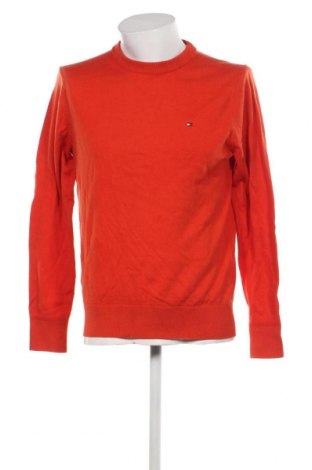 Мъжки пуловер Tommy Hilfiger, Размер M, Цвят Оранжев, Цена 66,85 лв.