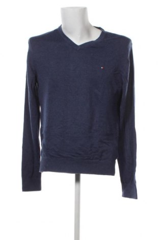 Мъжки пуловер Tommy Hilfiger, Размер XXL, Цвят Син, Цена 59,21 лв.