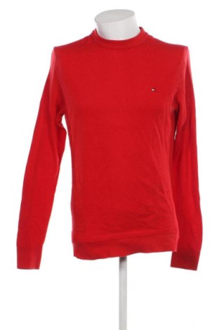 Męski sweter Tommy Hilfiger, Rozmiar XL, Kolor Czerwony, Cena 189,39 zł