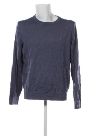 Мъжки пуловер Tommy Hilfiger, Размер XL, Цвят Син, Цена 66,85 лв.