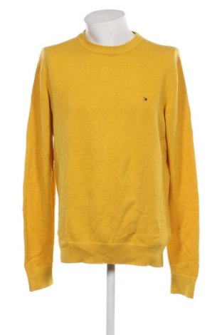 Мъжки пуловер Tommy Hilfiger, Размер XL, Цвят Жълт, Цена 57,30 лв.
