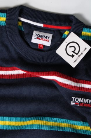 Мъжки пуловер Tommy Jeans, Размер L, Цвят Син, Цена 47,75 лв.