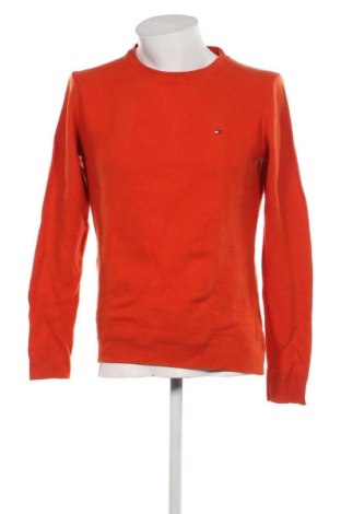 Мъжки пуловер Tommy Hilfiger, Размер L, Цвят Оранжев, Цена 59,21 лв.