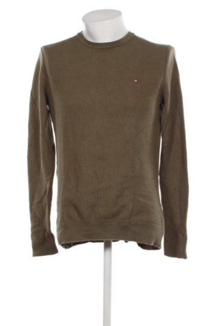 Мъжки пуловер Tommy Hilfiger, Размер L, Цвят Зелен, Цена 66,85 лв.