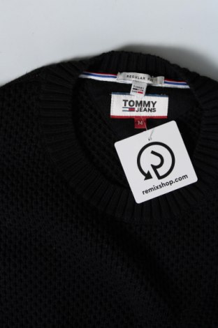 Herrenpullover Tommy Jeans, Größe M, Farbe Schwarz, Preis 53,16 €
