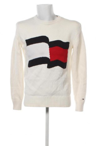 Ανδρικό πουλόβερ Tommy Hilfiger, Μέγεθος S, Χρώμα Εκρού, Τιμή 35,44 €