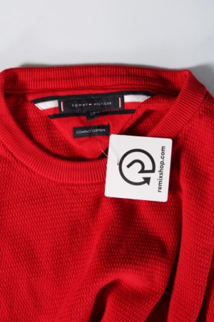 Мъжки пуловер Tommy Hilfiger, Размер XXL, Цвят Червен, Цена 51,57 лв.