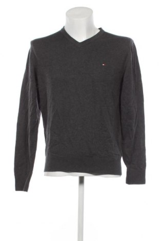 Ανδρικό πουλόβερ Tommy Hilfiger, Μέγεθος L, Χρώμα Γκρί, Τιμή 23,63 €