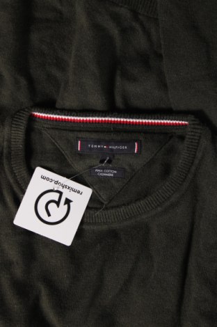 Мъжки пуловер Tommy Hilfiger, Размер XL, Цвят Зелен, Цена 191,00 лв.