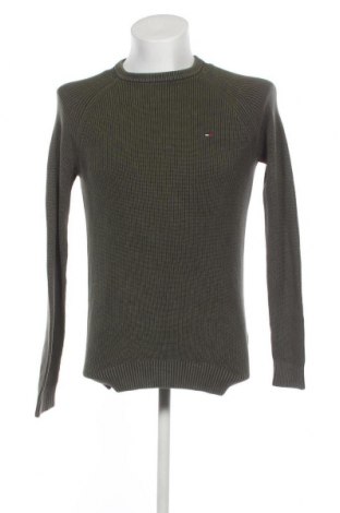Мъжки пуловер Hilfiger Denim, Размер S, Цвят Зелен, Цена 47,75 лв.