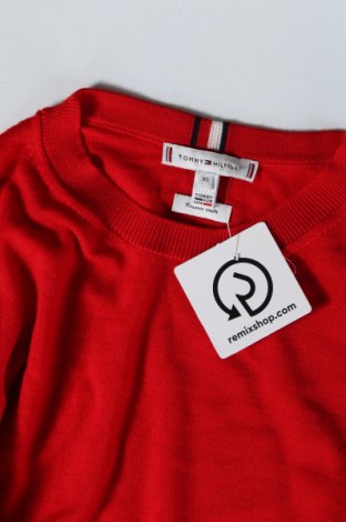 Мъжки пуловер Tommy Hilfiger, Размер XS, Цвят Червен, Цена 191,00 лв.