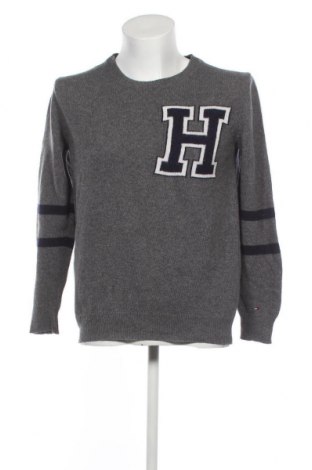 Ανδρικό πουλόβερ Tommy Hilfiger, Μέγεθος L, Χρώμα Γκρί, Τιμή 118,14 €