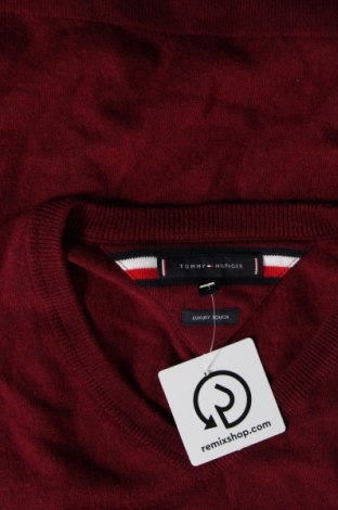 Мъжки пуловер Tommy Hilfiger, Размер XL, Цвят Червен, Цена 51,57 лв.