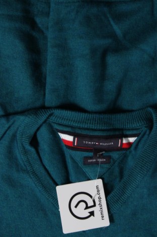 Pánský svetr  Tommy Hilfiger, Velikost S, Barva Modrá, Cena  914,00 Kč