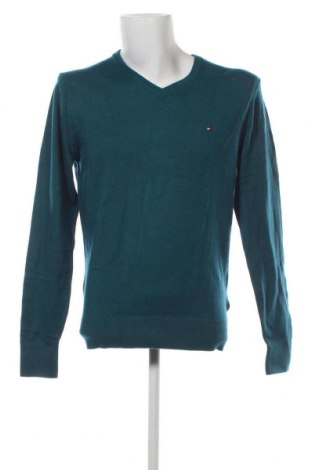 Ανδρικό πουλόβερ Tommy Hilfiger, Μέγεθος L, Χρώμα Μπλέ, Τιμή 31,90 €