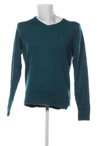 Мъжки пуловер Tommy Hilfiger, Размер L, Цвят Син, Цена 59,21 лв.