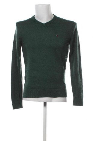 Мъжки пуловер Tommy Hilfiger, Размер S, Цвят Зелен, Цена 59,21 лв.