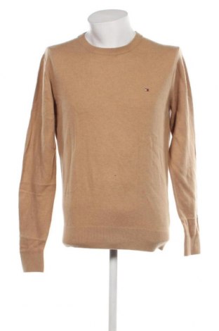 Мъжки пуловер Tommy Hilfiger, Размер L, Цвят Бежов, Цена 66,85 лв.