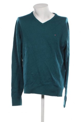 Ανδρικό πουλόβερ Tommy Hilfiger, Μέγεθος XXL, Χρώμα Πράσινο, Τιμή 35,44 €
