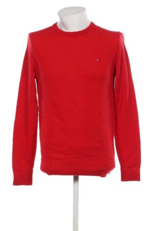 Pulover de bărbați Tommy Hilfiger, Mărime XL, Culoare Roșu, Preț 194,77 Lei
