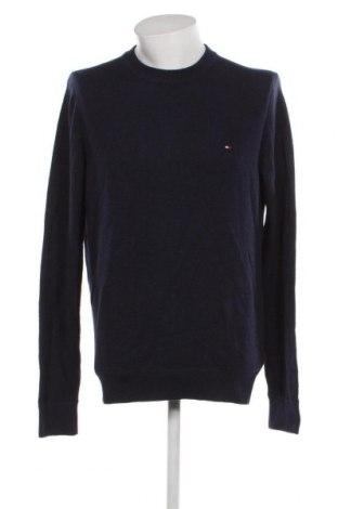 Мъжки пуловер Tommy Hilfiger, Размер L, Цвят Син, Цена 66,85 лв.