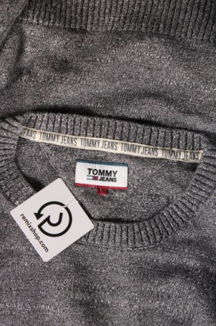 Мъжки пуловер Tommy Jeans, Размер L, Цвят Сив, Цена 59,21 лв.