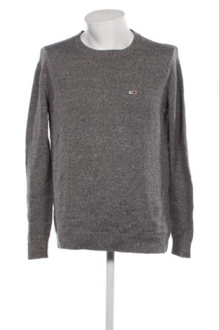 Ανδρικό πουλόβερ Tommy Jeans, Μέγεθος L, Χρώμα Γκρί, Τιμή 36,62 €