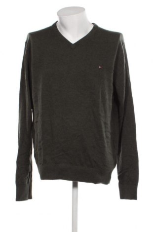 Мъжки пуловер Tommy Hilfiger, Размер XXL, Цвят Зелен, Цена 66,85 лв.