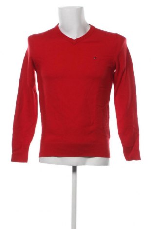 Мъжки пуловер Tommy Hilfiger, Размер M, Цвят Червен, Цена 66,85 лв.