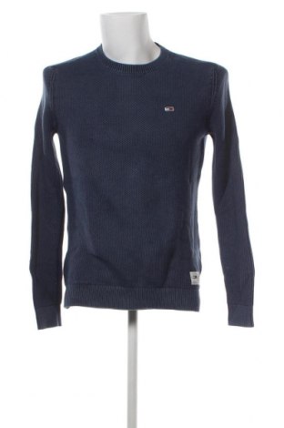 Мъжки пуловер Tommy Jeans, Размер M, Цвят Син, Цена 47,75 лв.