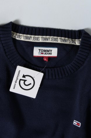 Męski sweter Tommy Jeans, Rozmiar L, Kolor Niebieski, Cena 610,92 zł