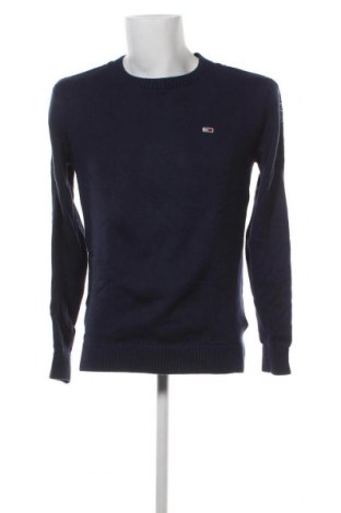 Мъжки пуловер Tommy Jeans, Размер L, Цвят Син, Цена 59,21 лв.