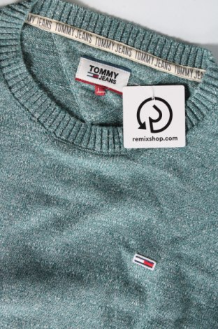 Pánsky sveter  Tommy Jeans, Veľkosť L, Farba Zelená, Cena  108,30 €