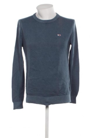 Ανδρικό πουλόβερ Tommy Jeans, Μέγεθος M, Χρώμα Μπλέ, Τιμή 31,90 €