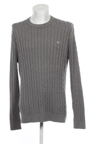 Ανδρικό πουλόβερ Tommy Jeans, Μέγεθος XL, Χρώμα Γκρί, Τιμή 29,54 €