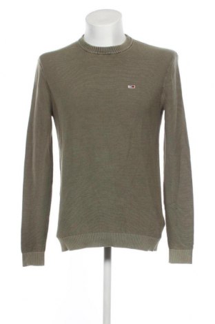Ανδρικό πουλόβερ Tommy Jeans, Μέγεθος S, Χρώμα Πράσινο, Τιμή 23,63 €