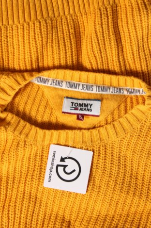 Herrenpullover Tommy Jeans, Größe L, Farbe Gelb, Preis € 132,91