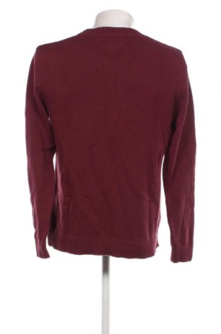 Мъжки пуловер Tommy Jeans, Размер L, Цвят Червен, Цена 191,00 лв.