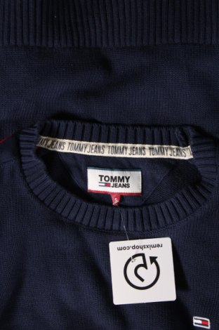 Herrenpullover Tommy Jeans, Größe S, Farbe Blau, Preis 46,52 €