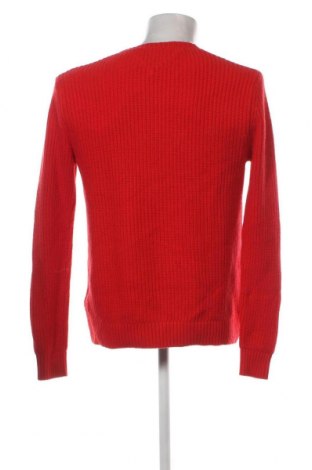 Мъжки пуловер Tommy Jeans, Размер M, Цвят Червен, Цена 59,21 лв.