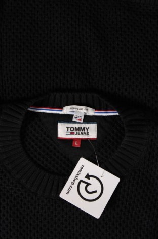 Ανδρικό πουλόβερ Tommy Jeans, Μέγεθος L, Χρώμα Μαύρο, Τιμή 29,54 €