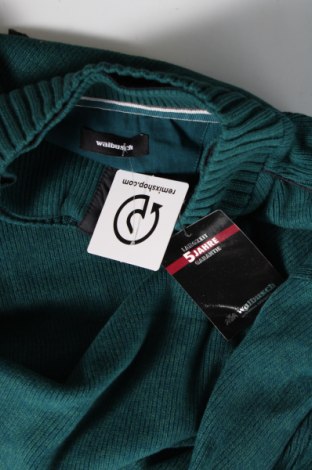 Мъжки пуловер Walbusch, Размер L, Цвят Зелен, Цена 40,92 лв.