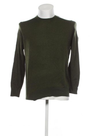 Мъжки пуловер Zara, Размер M, Цвят Зелен, Цена 8,74 лв.